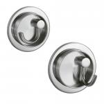 SS Towel Over The Bathroom Robe Hooks Waterproof Anti Corrosion