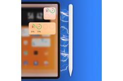 China Magnetic Attached Active Stylus Pencil 14cm 1.5H Built In Lithium Battery supplier