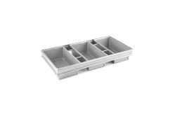 China                  Rk Bakeware China Manufacturer-Nonstick Glazed 3 Straps Glazed Cinnamon/Package Roll Pan              supplier