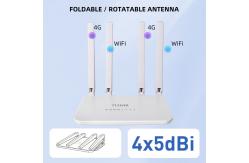 China WiFi Wireless 300Mbps LAN WAN Ethernet CPE 4G LTE Router Unlocked Sim Card supplier