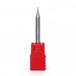 HRC55 Solid Aluminum End Mill Ball Nose Type With 2 Flute for sale
