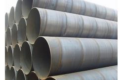 China Mill Test Certificate SSAW Welded Steel Pipe Vavious Third Party Inspections supplier