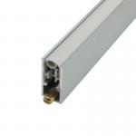 Mute Automatic Door Bottom Seals With Fully U Shape Silicone Strips