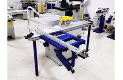 China 1500W Wood Pressing Machine Semi Automatic Woodworking Table Saw supplier