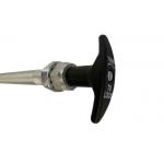 IATF16949 1500MM Mechanical Control Cable With Black Twist Lock T-Handle