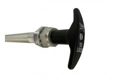 China IATF16949 1500MM Mechanical Control Cable With Black Twist Lock T-Handle supplier