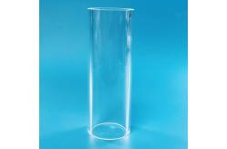 China Customized High Temperature Sizes Quartz Glass Tube Quartz Pipe supplier