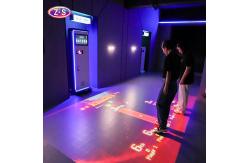 China Mobile Coin Operated Interactive Floor Projection System Plug and Play Design supplier