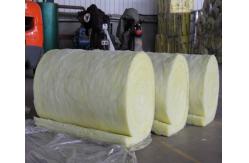 China 1.2m Wall Heat Insulation Materials Moisture Proof Yellow Glass Wool Felt supplier