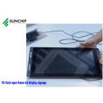 LCD Open Frame Digital Signage Metal Advertisement Player Industrial LCD Monitor for sale