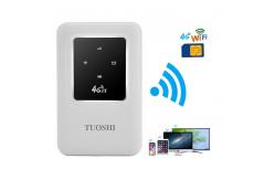 China USB Interface Charging Battery 4G Mobile Hotspot LTE Cat4 150Mbps MiFi Device Router supplier