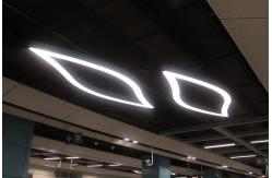 China SMD5630 Led Ring Pendant Ceiling Light 27994lm IP20 Custom Made supplier