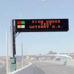 OT12 VMS Digital Traffic Sign Highway Road Safety Information Board for sale