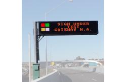 China OT Series VMS Traffic Signs LED Display Integrated Optical Lens supplier