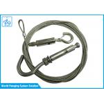 Aircraft Wire Rope End Looping Wire Suspension Hanging Kit With Hook Cable Gripper for sale