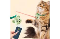 China LED Lights Cat Collar Toy Small Animals Remote Controller Interactive Toy supplier