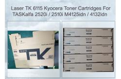 China Compatible Kyocera Ecosys M4125 Toner Black TK6115 Newest Model supplier