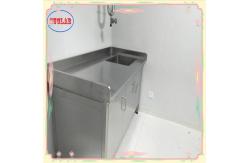 China Drawer As Drawing Stainless Steel Lab Bench for Industrial Settings supplier