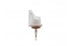 China Long Nasal Mist Sprayer Pump Half Cap For Plastic Bottles supplier