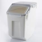 10kg rice box rice clear plastic square storage container pet food container