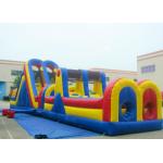 Customized Inflatable Obstacle Course Inflatable Bouncy Jumping Castle With Slides