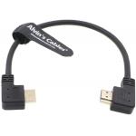 Right Angle HDMI 30cm Z Cam E2 L Shape 4K 60P HDMI Cable for Atomos Shinobi Ninja V Monitor Portkeys BM5 for sale