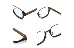 China Latest Styles Polygons Full-rim Frame Acetate Optical Frames MR 5358 supplier