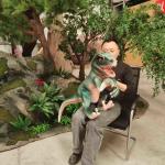 Durable Dino Hand Puppet Size Customizable Dinosaur Arm Puppet for sale