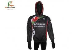 China Fashional Custom Sublimated Polyester Hooded Jacket Waterproof Printed Pullover supplier