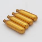 Silvery 100 Pack 8g Whip Cream Chargers Electroplating for sale