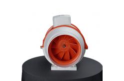 China 220V Mixed Flow Inline Duct Fans For Circular Ventilation Extraction supplier