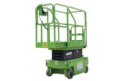 China MX390S 240kg Load Self Propelled Mini Scissor Lift Hydraulic Turning Wheel supplier