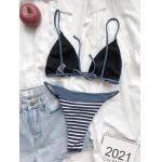 navy blue style Swimming Suits Bikini Two Piece Swim Suit Five Pointed Star Pendant cool fashion bikini UPF50++ summer for sale