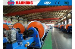 China Automatic Rigid Wire Stranding Machine 415V Frame Copper Conductor Wire Cable supplier