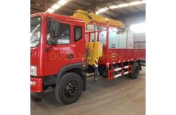 China CAMC Engine Small Telescopic Truck Mounted Crane With Bearing Support supplier
