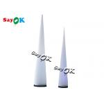 Wedding Inflatable Lighting Decoration Cone Column Custom Colors With Led Light for sale