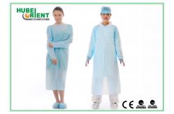 China Disposable CPE Protective Gown 120x190cm 135x205cm supplier