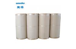 China High Tensile Strength Bopp Tape Jumbo Roll 1260mm Width  Yellowish supplier