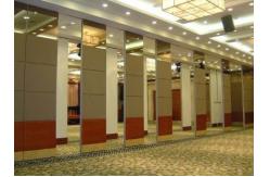 China Movable Sliding Sound Proof Partitions Fire Resistant Melamine Surface supplier