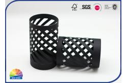 China Black Customized Special Paper Packaging Tube Hollow With Inner Tray supplier