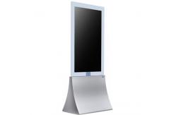 China Floor Standing 55 Double Sided Transparent OLED Screen supplier