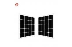China Rixin CE BIPV Solar Panels Transparent Glass Monocrystalline PV Module supplier