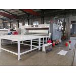 Semi Auto 4 Colors Corrugated Carton Box Machine Printer Slot Die Cut for sale