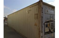 China Steel High Cube Reefer Container / Shipping 40 Foot Hc Container supplier