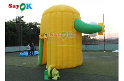 China Oxford Inflatable Air Tent Lemon Cartoon Booth Aerated Custom Made supplier
