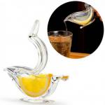 Acrylic Manual Lemon Slice Squeezer Elegance Bird Shape