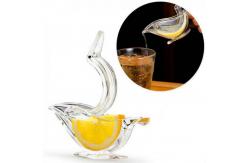 China Acrylic Manual Lemon Slice Squeezer Elegance Bird Shape supplier