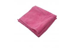 China 220gsm Warp Knitted Red Microfiber Fabric 40x40 Piped 80% Polyester supplier