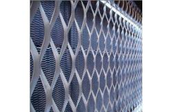 China 15x30mm Expanded Wire Mesh Aluminum Alloy Decorative Metal supplier