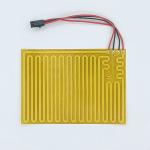 Electric Custom Flexible Heater , Polyimide Thin Film Heating Element 0.1mm Thickness